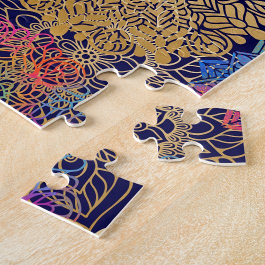 Lots Mandalas Legpuzzel (Zijkant)