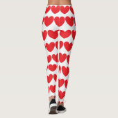 Lots of Hearts Valentine's Day Leggings (Achterkant)
