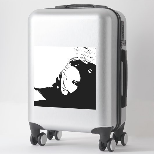 Lot's vrouw sticker (Koffer)