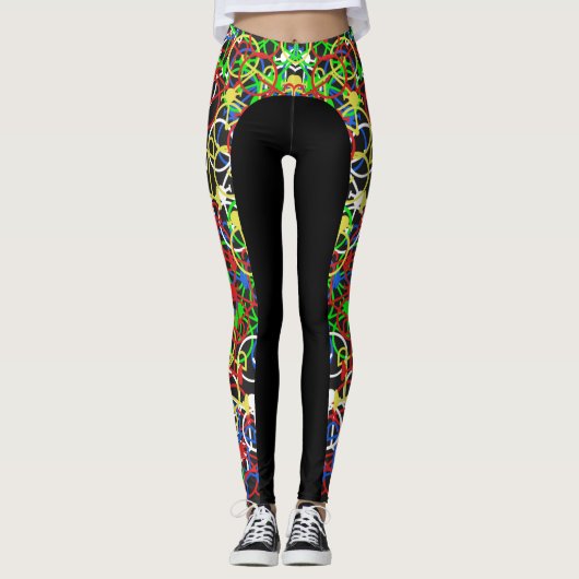 Lotsa Coloured Bicycles - Leggings voor fietsers (Voorkant)
