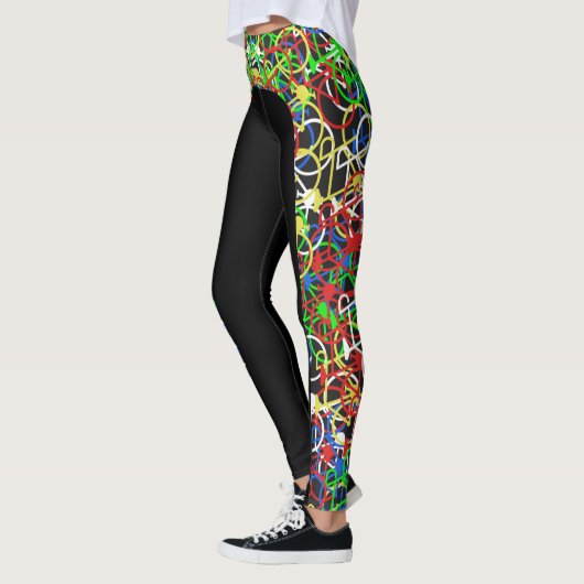 Lotsa Coloured Bicycles - Leggings voor fietsers (Links)
