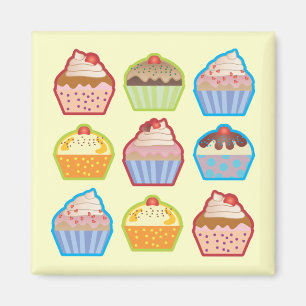 Lotsa Cupcakes Magneet