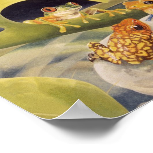 Lotsa Kikkers! Poster (Hoek)