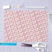 Lotsa Kusjes in Roos Golds Tissuepapier (Craft)