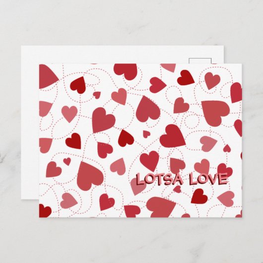 Lotsa Love Briefkaart (Voorkant / Achterkant)