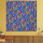 Lotsadrops Canvas Afdruk (Insitu (Woonkamer))