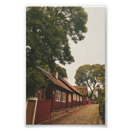 Lotsgatan - Sodermalm - Stockholm Foto Afdruk (Voorkant)