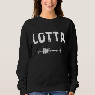 Lotta Gitaar Hartslag Muziek Gitarist Retro Vinta Trui