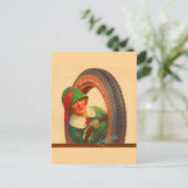 Lotta Miles no. 1- 1920s Kelly-Springfields band m Briefkaart (Staand voorkant)