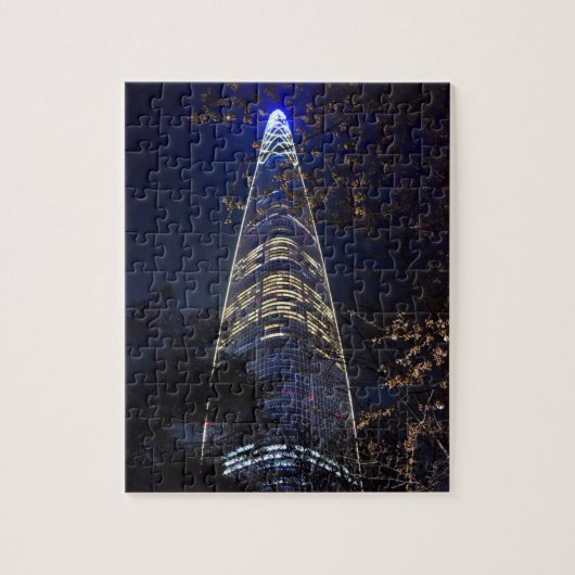 Lotte World Tower in Zuid-Korea Legpuzzel (Verticaal)