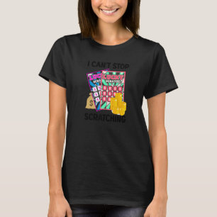 Lotterij die ik niet kan stoppen met kraken van kr t-shirt