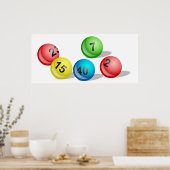 Lottery Balls Poster (Keuken)