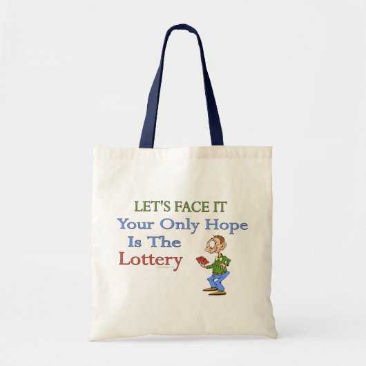 Lottery Humor Tote Bag (Voorkant)