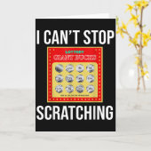 Lottery I Can't Stop Scratching - Scratch Ticket  Kaart (Gele Bloem)