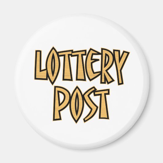 Lottery Post Magnet (Voorkant)