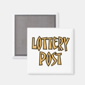 Lottery Post Magnet (Voorkant / Achterkant)