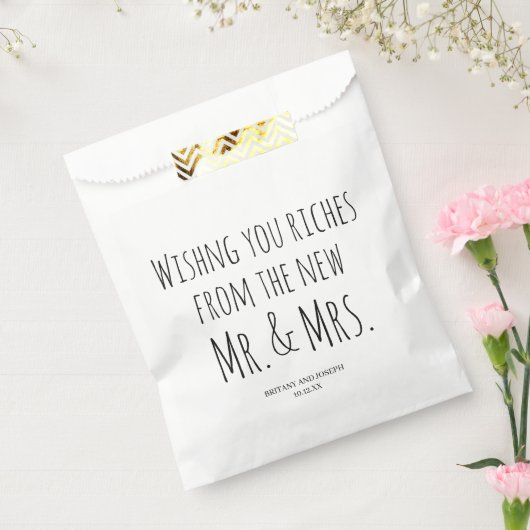 Lottery Ticket Wedding Bedankzakje (Gezegeld)