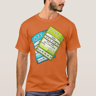 Lottery Ticket Win Winner T-shirt