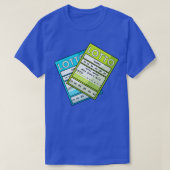 Lottery Ticket Win Winner T-shirt (Design voorkant)