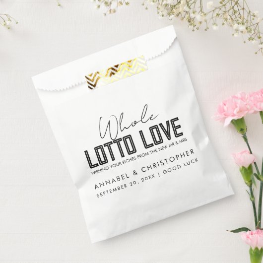 Lottery Tickets Bedankzakje (Gezegeld)