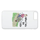 Lottery Winning Design Man met Barrow of Cash Case-Mate iPhone Case (Achterkant (Horizontaal))