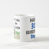 Lottery Winning Design Man met Barrow of Cash Koffiemok (Center)