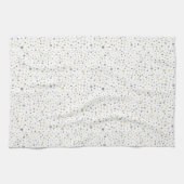 Lottie Confetti Waterverf Stippen Keuken Handdoek (Horizontaal)