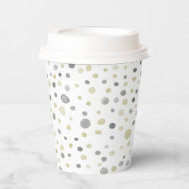 Lottie Confetti Waterverf Stippen Paper Cup Papieren Bekers