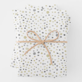 Lottie Confetti Waterverf Stippen Wrapping Paper