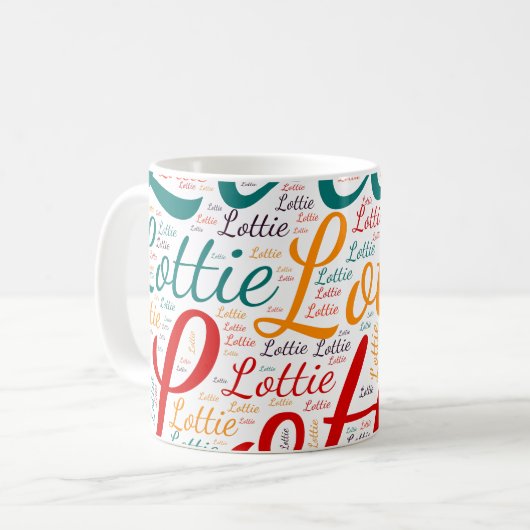 Lottie Koffiemok (Voorkant links)