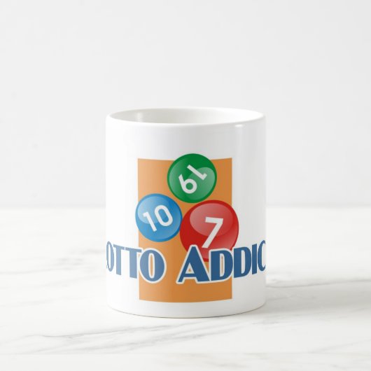 Lotto Addict's witte mok (Center)