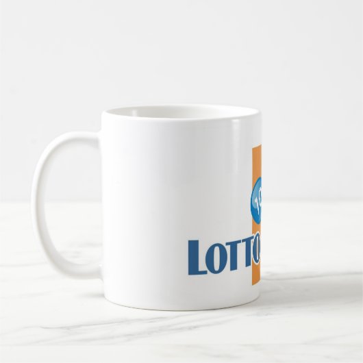 Lotto Addict's witte mok (Links)