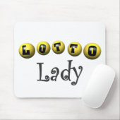 Lotto Lady T-shirts en Gifts. Muismat (Met muis)