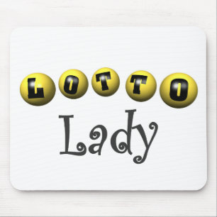 Lotto Lady T-shirts en Gifts. Muismat