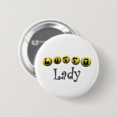 Lotto Lady T-shirts en Gifts. Ronde Button 5,7 Cm (Voorkant /achterkant)