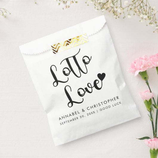 Lotto Love Lottery Ticket casino-chipkaart Bedankzakje (Gezegeld)