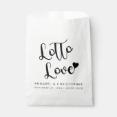 Lotto Love Lottery Ticket casino-chipkaart Bedankzakje (Voorkant)