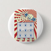 Lotto Scratch-kaart Ronde Button 5,7 Cm (Voorkant)