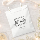 Lotto Wedding Favors Tassen Get Lucky Tonight Bedankzakje (Geknipt)