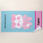 Lottus on the beach  strandlaken (Voorkant)