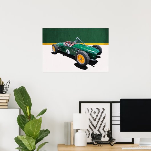 Lotus 18 FJ Poster (Thuiskantoor)