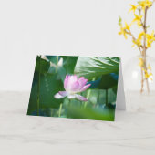 Lotus #2463 kaart (Gele Bloem)