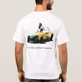 Lotus 7 racing t-shirt (Achterkant)