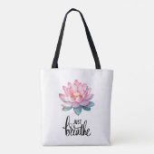 LOTUS ADEM GEWOON CANVAS CANVAS TAS (Achterkant)