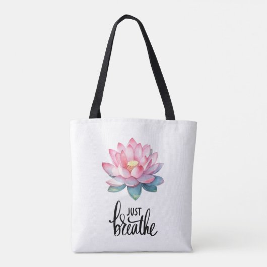 LOTUS ADEM GEWOON CANVAS CANVAS TAS (Achterkant)