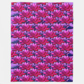 Lotus afstandsbediening Miami Nights Fleece Deken (Voorkant)