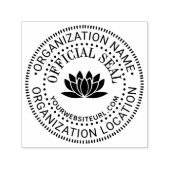 Lotus Algemene Aangepaste Officiële Stempel Naam L (Design)