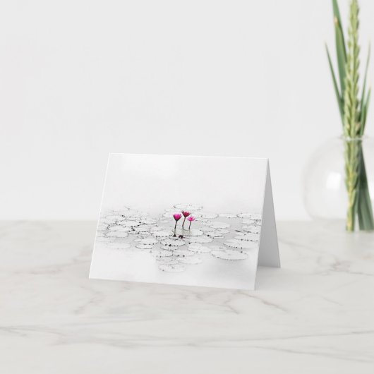 Lotus All Occasion Notecard Bedankkaart (Voorkant)