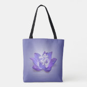 Lotus and OM symbol Tote Bag (Achterkant)
