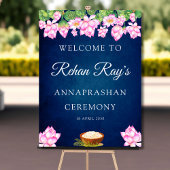 Lotus Annaprashan welkom bord Poster